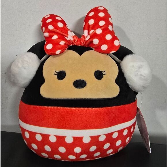 Lot of two Disney Minnie Mouse 8" Squishmallows Plush toys, New - Picture 2 of 9